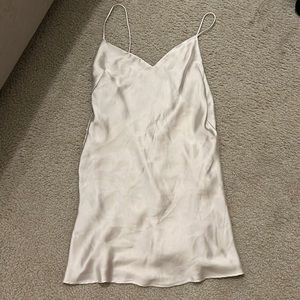 champagne Zara dress